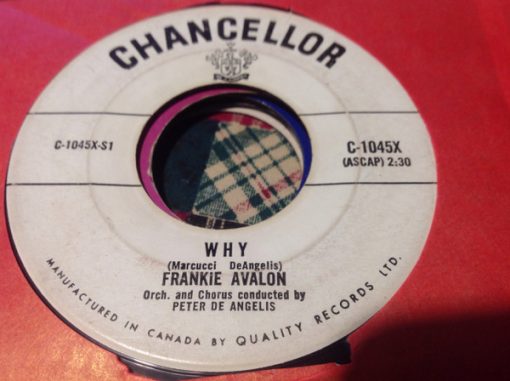 Frankie Avalon - Why / Swingin' On A Rainbow (7", Single) (Near Mint (NM or M-))