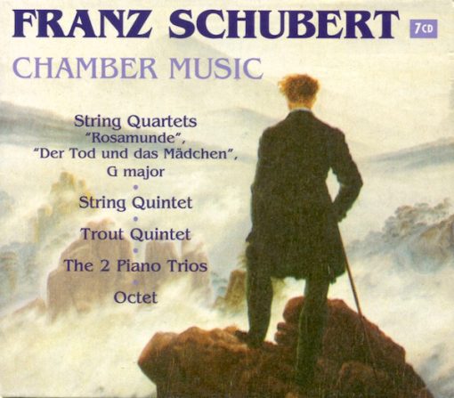 Franz Schubert - Brandis Quartet, Amati Chamber Ensemble, Sharon Quartet, Israel Piano Trio, Philharmonisches Oktett Berlin - Chamber Music (7xCD, Comp + Box, Sli) (Near Mint (NM or M-))