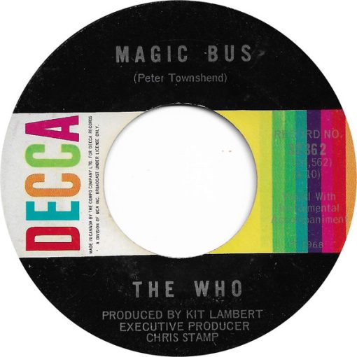 The Who - Magic Bus / Someone's Coming (7") (Near Mint (NM or M-))