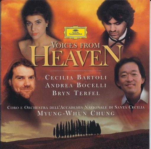 Cecilia Bartoli, Andrea Bocelli, Bryn Terfel, Coro dell'Accademia Nazionale di Santa Cecilia E Orchestra dell'Accademia Nazionale di Santa Cecilia, Myung-Whun Chung - Voices From Heaven (CD, Album) (Near Mint (NM or M-))