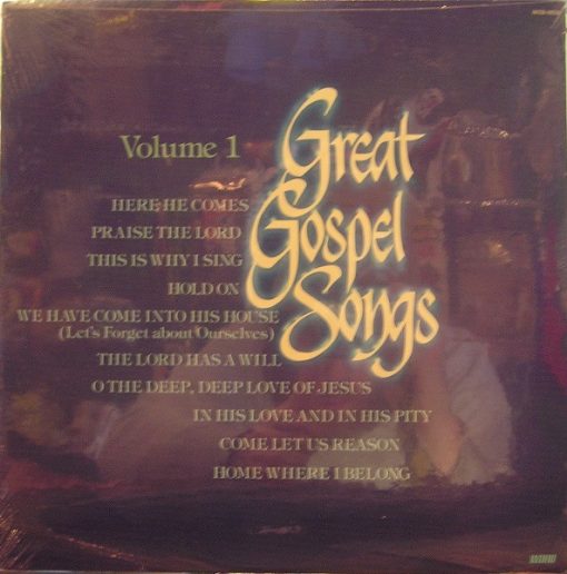 Various - Great Gospel Songs Volume 1 (LP, Comp) (Mint (M))