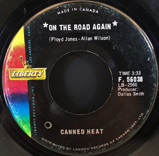 Canned Heat - On The Road Again / Boogie Music (7") (Near Mint (NM or M-))