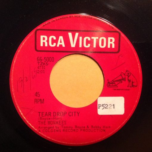 The Monkees - Tear Drop City (7") (Near Mint (NM or M-))