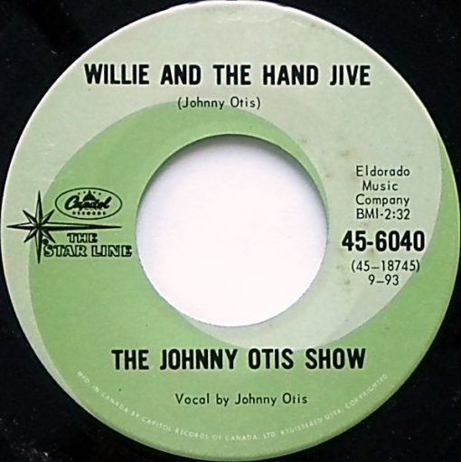 The Johnny Otis Show - Willie And The Hand Jive / Willie Did The Cha Cha (7", RE) (Very Good Plus (VG+))