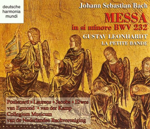 Johann Sebastian Bach – Gustav Leonhardt, La Petite Bande - Messa In Si Minore BWV 232 (2xCD, Album, RE) (Near Mint (NM or M-))