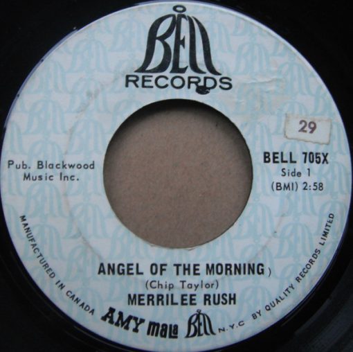 Merrilee Rush - Angel Of The Morning (7", Single) (Very Good Plus (VG+))