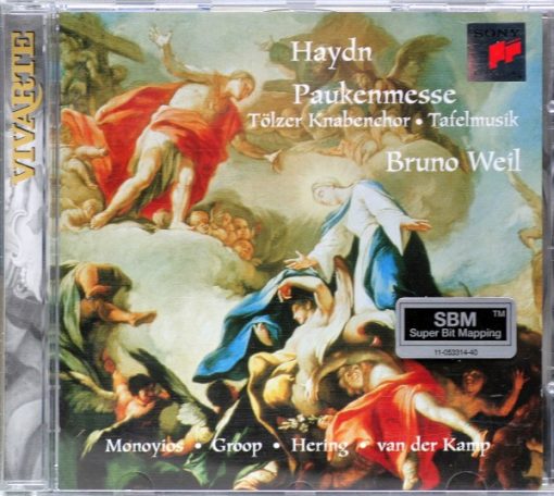 Joseph Haydn - Tölzer Knabenchor, Tafelmusik Baroque Orchestra, Bruno Weil, Ann Monoyios, Monica Groop, Jörg Hering, Harry van der Kamp - Paukenmesse (CD) (Near Mint (NM or M-))