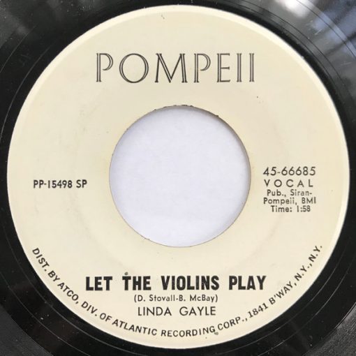 Linda Gayle - Ride A Little Horsey / Let The Violins Play (7", Promo) (Very Good (VG))