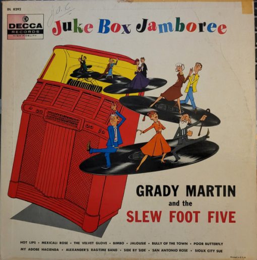 Grady Martin And The Slew Foot Five - Juke Box Jamboree (LP, Mono) (Near Mint (NM or M-))