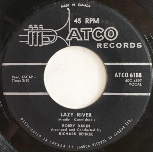 Bobby Darin - Lazy River (7") (Near Mint (NM or M-))