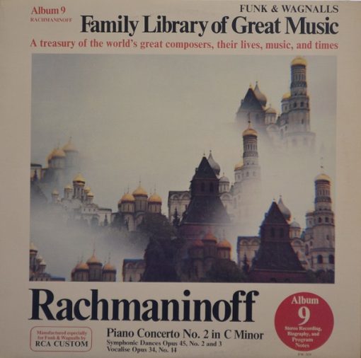 Sergei Vasilyevich Rachmaninoff - Piano Concerto No. 2 In C Minor / Symphonic Dances Opus 45, No. 2 And 3 / Vocalise Opus 34, No. 14 (LP, Comp) (Mint (M))