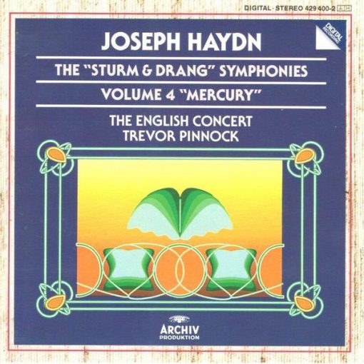 Joseph Haydn - The English Concert, Trevor Pinnock - The "Sturm & Drang" Symphonies - Volume 4 "Mercury" (CD) (Near Mint (NM or M-))