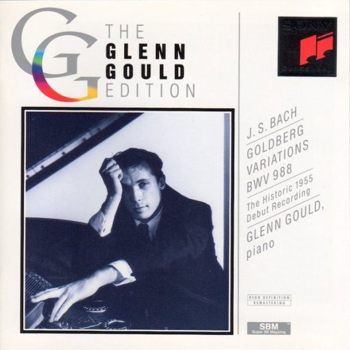 Johann Sebastian Bach, Glenn Gould - Goldberg Variations BWV 988 (The Historic 1955 Debut Recording) (CD, Album, Mono, RE, RM) (Near Mint (NM or M-))