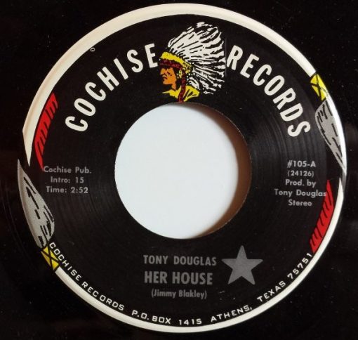 Tony Douglas (3) - Her House (7", Single) (Very Good Plus (VG+))