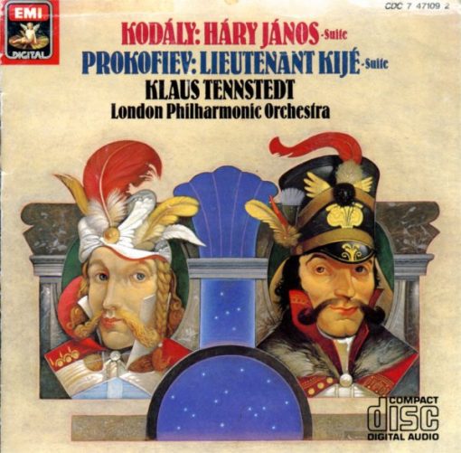 Zoltán Kodály / Sergei Prokofiev : Klaus Tennstedt, London Philharmonic Orchestra - Háry János-Suite / Lieutenant Kijé-Suite (CD) (Near Mint (NM or M-))