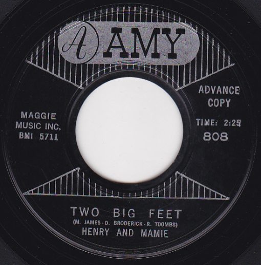 Henry And Mamie - Soap Suds / Two Big Feet (7", Single, Promo) (Very Good Plus (VG+))