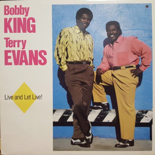 Bobby King &  Terry Evans - Live And Let Live! (LP, Album) (Mint (M))