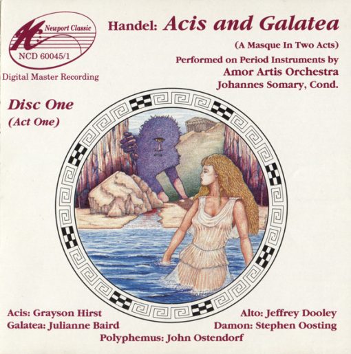 Georg Friedrich Händel - Acis And Galatea (A Masque In Two Acts) (2xCD, Album) (Near Mint (NM or M-))