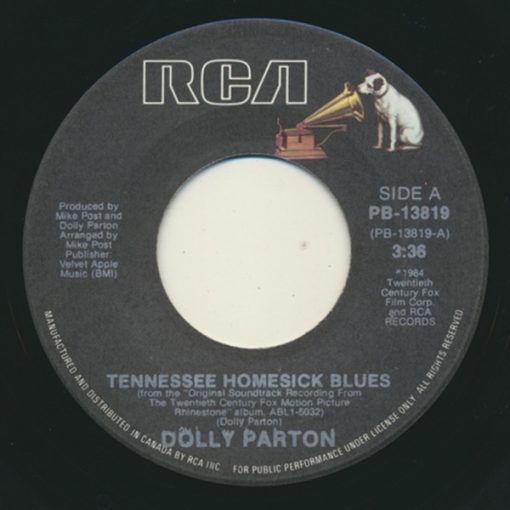 Dolly Parton - Tennessee Homesick Blues / Butterflies (7", Single) (Near Mint (NM or M-))