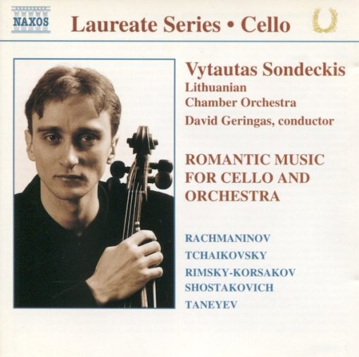 Vytautas Sondeckis, Lithuanian Chamber Orchestra, David Geringas - Romantic Music For Cello And Orchestra (CD, Album) (Near Mint (NM or M-))