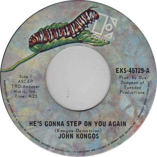 John Kongos - He's Gonna Step On You Again (7", Single) (Very Good Plus (VG+))