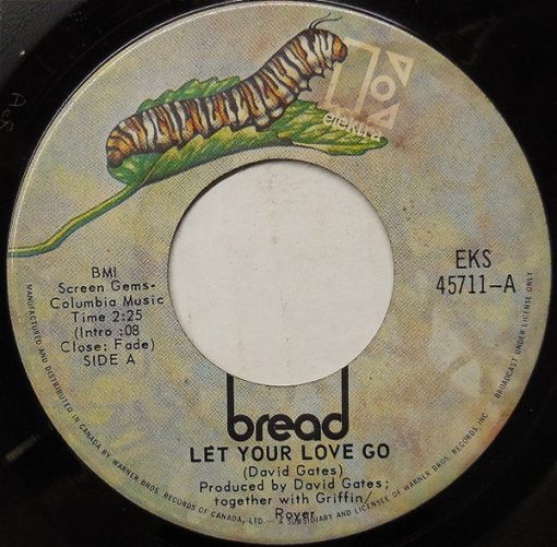 Bread - Let Your Love Go (7", Single) (Very Good Plus (VG+))