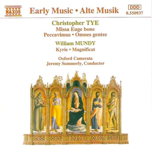 Christopher Tye, William Mundy, Oxford Camerata, Jeremy Summerly - Missa Euge Bone / Peccavimus / Omnes Gentes / Kyrie / Magnificat (CD) (Near Mint (NM or M-))