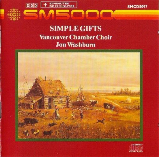 Vancouver Chamber Choir, Jon Washburn - Simple Gifts (CD) (Near Mint (NM or M-))