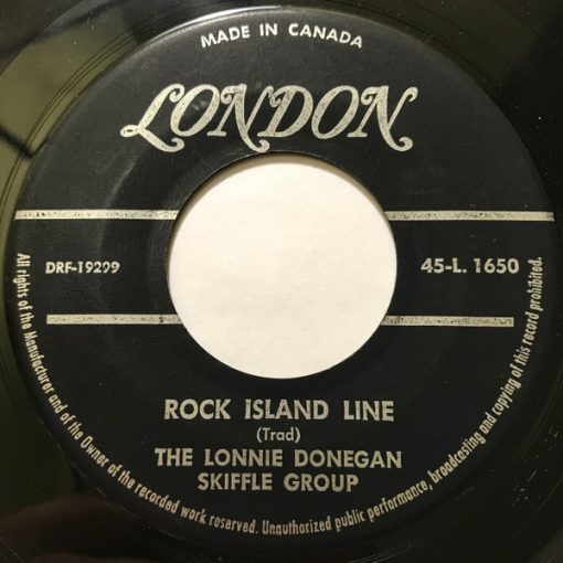 Lonnie Donegan's Skiffle Group - Rock Island Line (7", Single) (Near Mint (NM or M-))