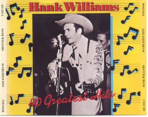 Hank Williams - 40 Greatest Hits (2xCD, Comp, Club, RE) (Near Mint (NM or M-))