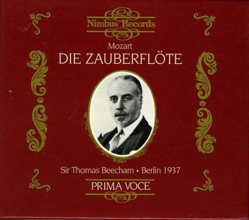 Wolfgang Amadeus Mozart - Sir Thomas Beecham, Berliner Philharmoniker - Die Zauberflöte (2xCD + Box) (Near Mint (NM or M-))