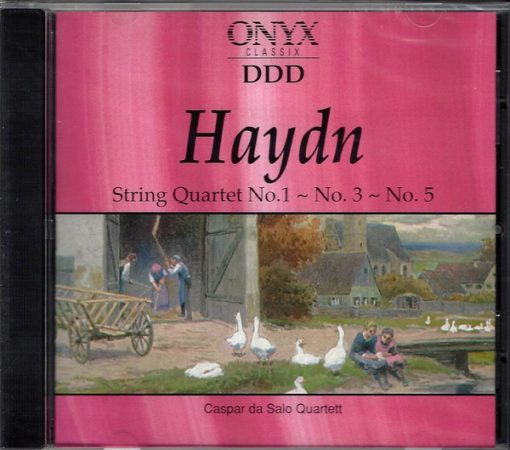 Joseph Haydn - Caspar da Salo Quartet - String Quartet No. 1 - No.3 - No. 5 (CD) (Near Mint (NM or M-))