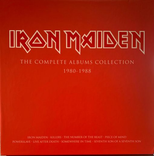 Iron Maiden - The Complete Albums Collection 1980-1988 (3xLP, Album, Ltd, RE, 180 + Box, Comp) (Mint (M))