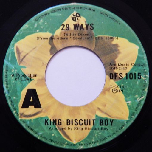 King Biscuit Boy - 29 Ways (7", Single) (Very Good Plus (VG+))