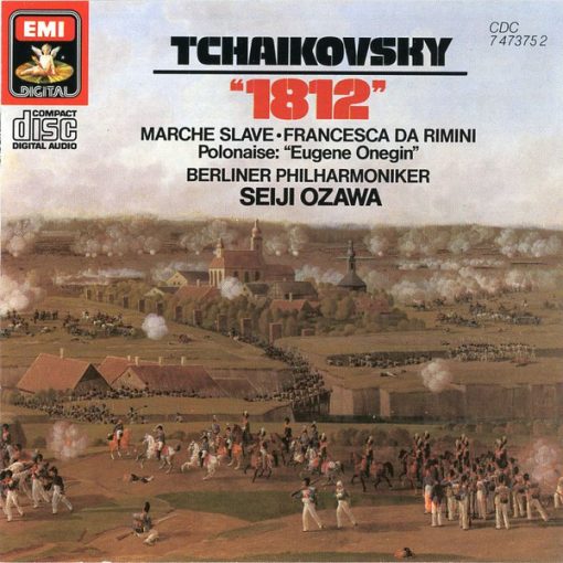 Seiji Ozawa, Berliner Philharmoniker, Pyotr Ilyich Tchaikovsky - "1812" (CD, Album) (Near Mint (NM or M-))