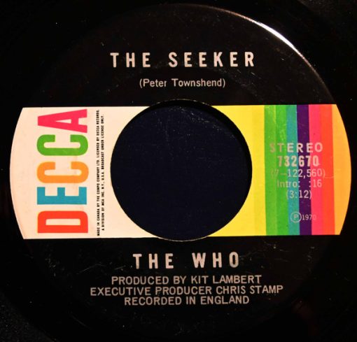 The Who - The Seeker (7", Single) (Near Mint (NM or M-))