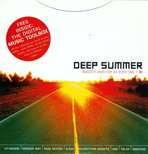 Various - Deep Summer (Smooth Jams For An Even Tan) (CD, Comp, Enh, Smplr) (Near Mint (NM or M-))