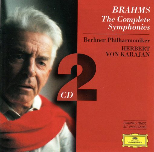 Johannes Brahms, Berliner Philharmoniker, Herbert von Karajan - The Complete Symphonies (2xCD, Comp, RE, RM) (Near Mint (NM or M-))