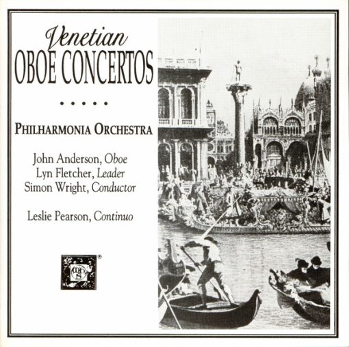 Philharmonia Orchestra, John Anderson (4), Lyn Fletcher, Simon Wright (6), Leslie Pearson - Venetian Oboe Concertos (CD, Album) (Near Mint (NM or M-))