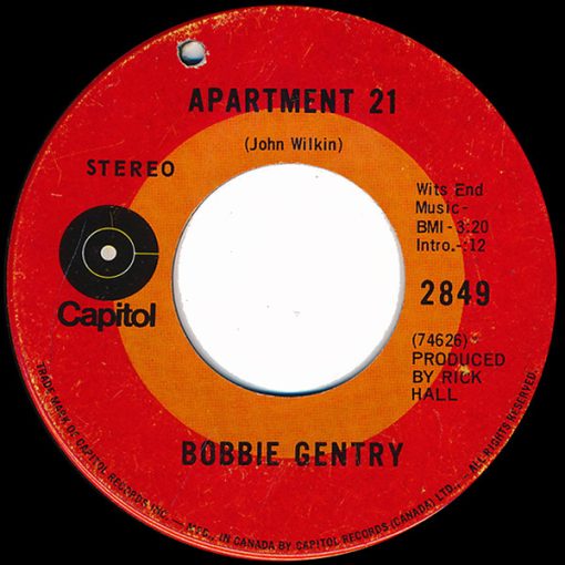 Bobbie Gentry - Apartment 21 / Seasons Come, Seasons Go (7", Single) (Very Good Plus (VG+))