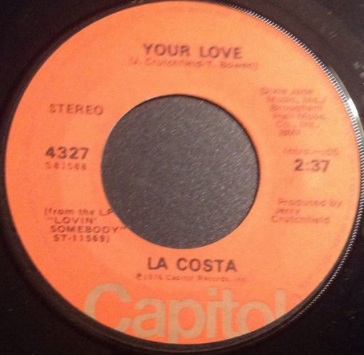 La Costa - What'll I Do (7", Single) (Very Good (VG))