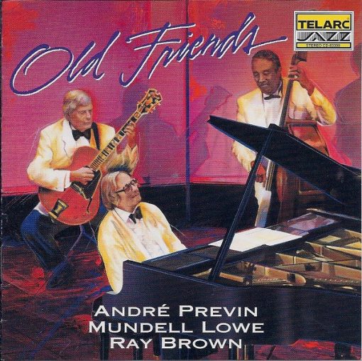 André Previn, Mundell Lowe & Ray Brown - Old Friends (CD, Album) (Near Mint (NM or M-))