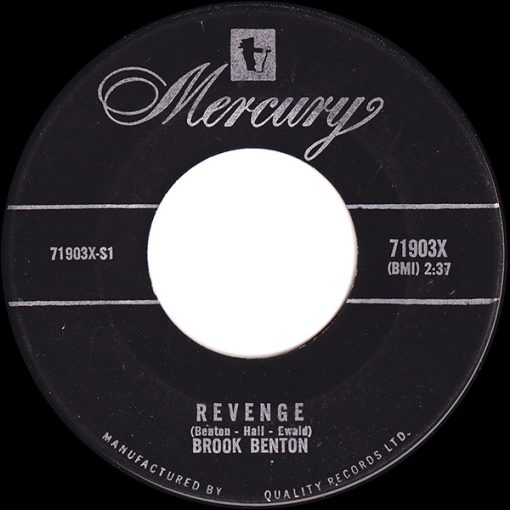 Brook Benton - Revenge / Really, Really (7", Single) (Near Mint (NM or M-))