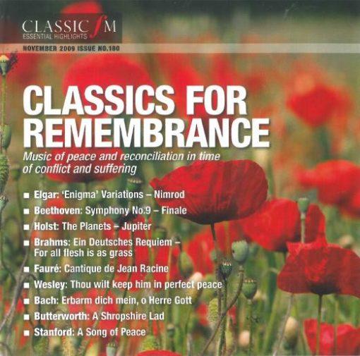 Various - Classics For Rememberance (CD, Comp, Promo) (Near Mint (NM or M-))