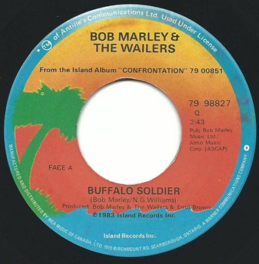 Bob Marley & The Wailers - Buffalo Soldier / Buffalo Dub (7", Single) (Near Mint (NM or M-))