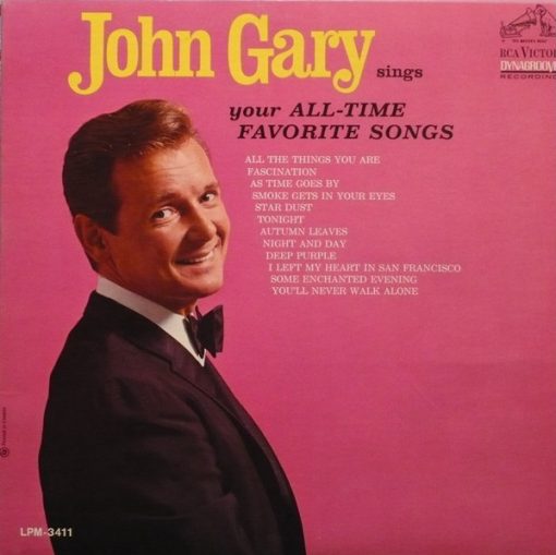 John Gary - Sings Your All-Time Favorite Songs (LP, Album, Mono) (Mint (M))