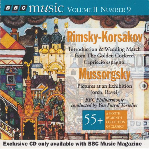 Nikolai Rimsky-Korsakov / Modest Mussorgsky - BBC Philharmonic, Yan Pascal Tortelier - Introduction & Wedding March From The Golden Cockerel / Capriccio Espagnol / Pictures At An Exhibition (CD) (Near Mint (NM or M-))