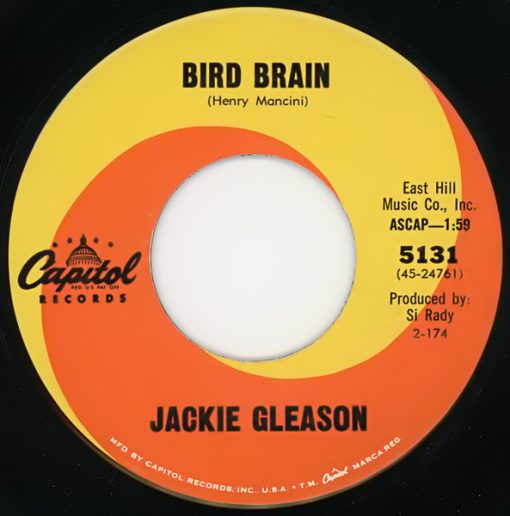 Jackie Gleason - Bird Brain / Soldier In The Rain (7", Single) (Near Mint (NM or M-))