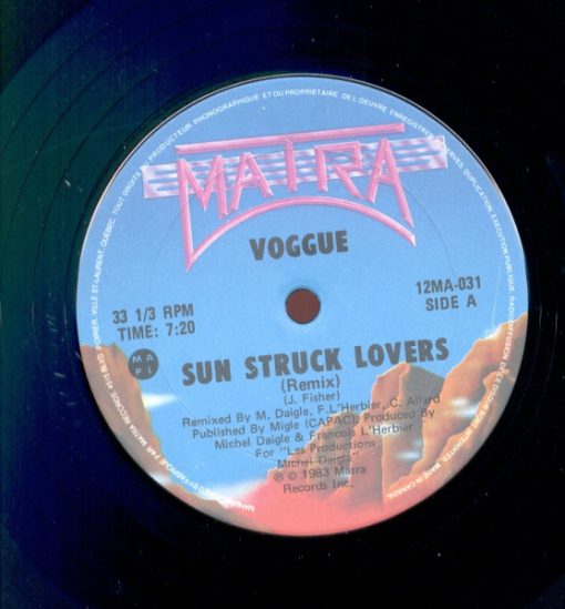 Voggue - Sun Struck Lovers (12") (Mint (M))