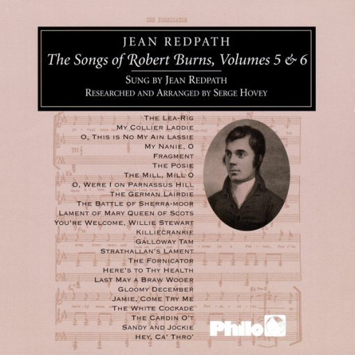 Jean Redpath - The Songs Of Robert Burns, Volumes 5 & 6 (CD, Comp, RE, RM) (Mint (M))